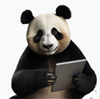 Panda Search mascot